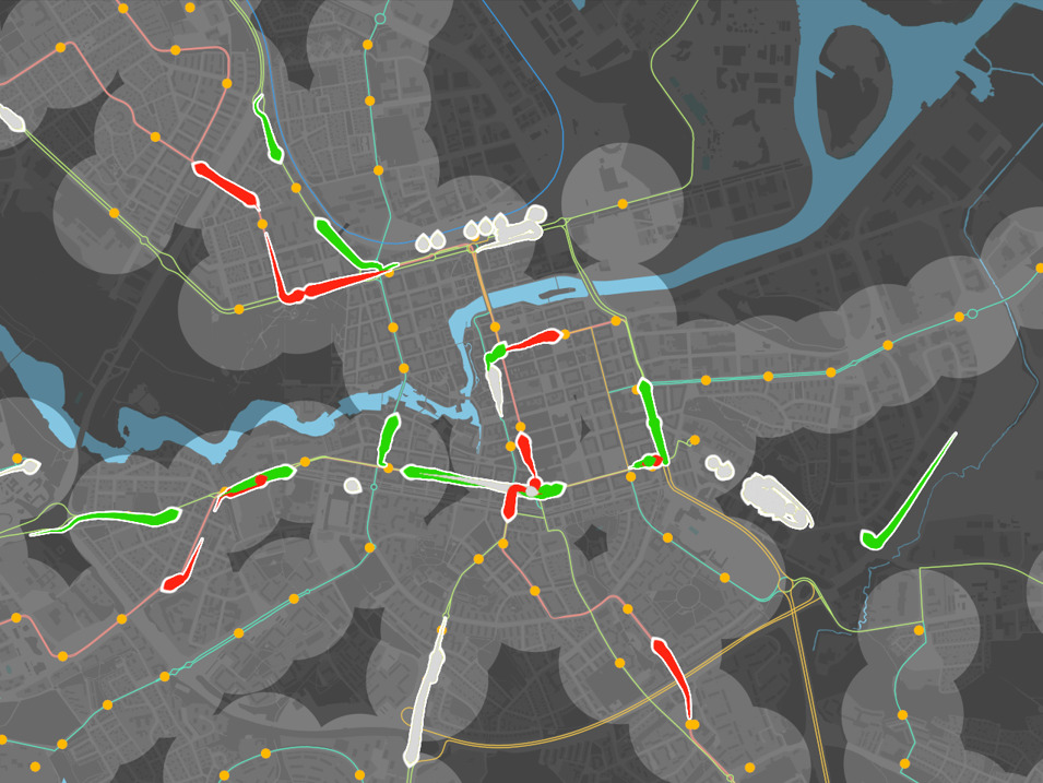 Live traffic data