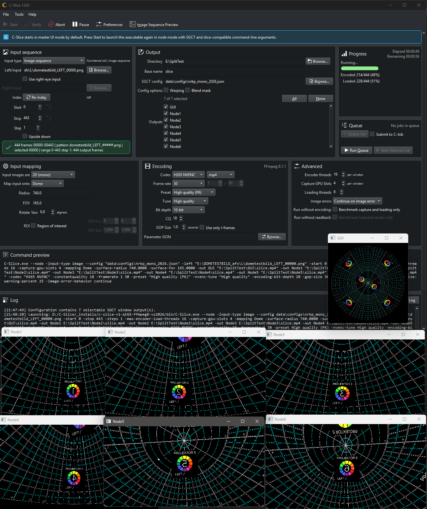 C-Slice main window