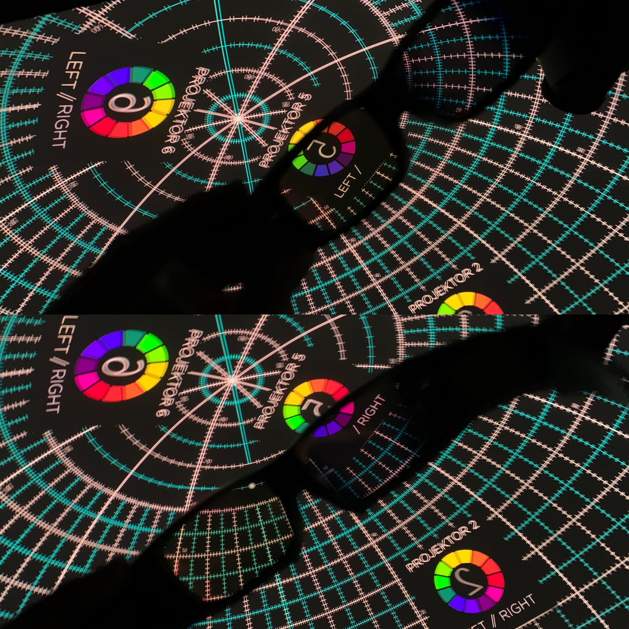 Wisdome dome 3D glasses