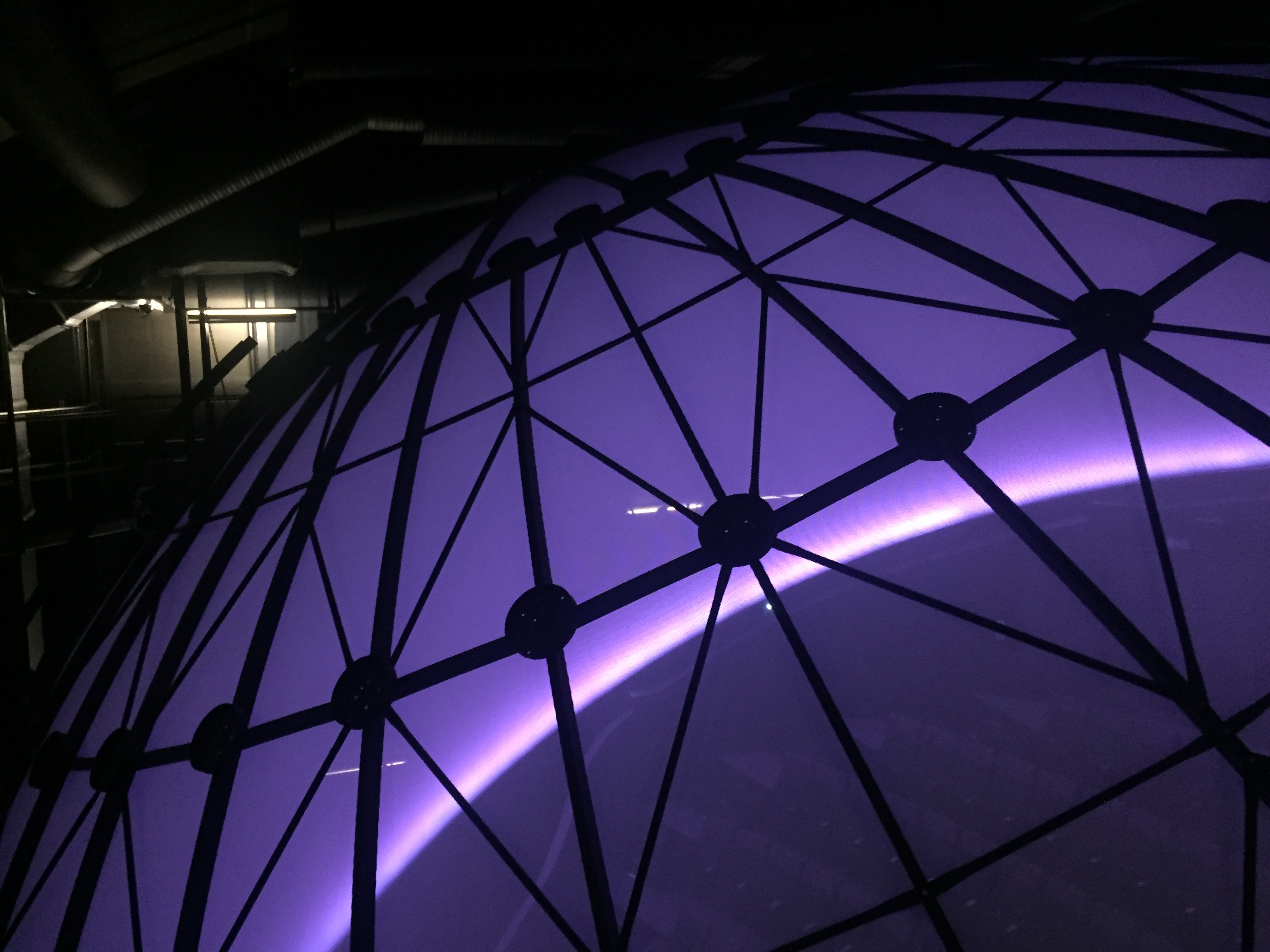 Wisdome dome surface
